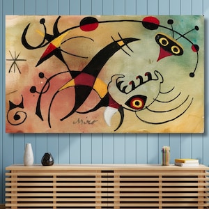 Wassily Kandinsky Home Decor ,Wassily Kandinsky Composition Canvas Wall Art /Poster Print Art , Kandinsky Reproduction ,Office Wall Art