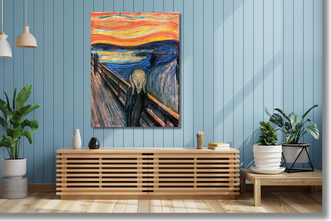Art Of Horror Buyartforless The Scream Of Nature Edvard Munch Art Print Poster 24x36 Kunstdruck Der Schrei Poster Gerahmt