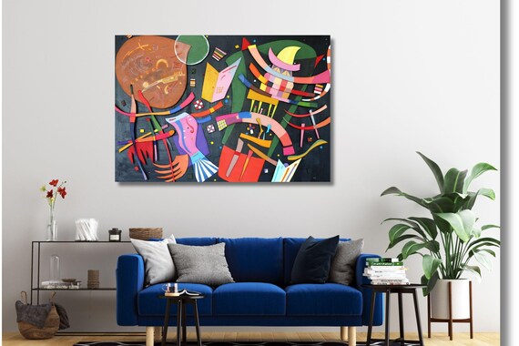 Kandinsky Composition X Abstract Art Print, Modern Expressionism