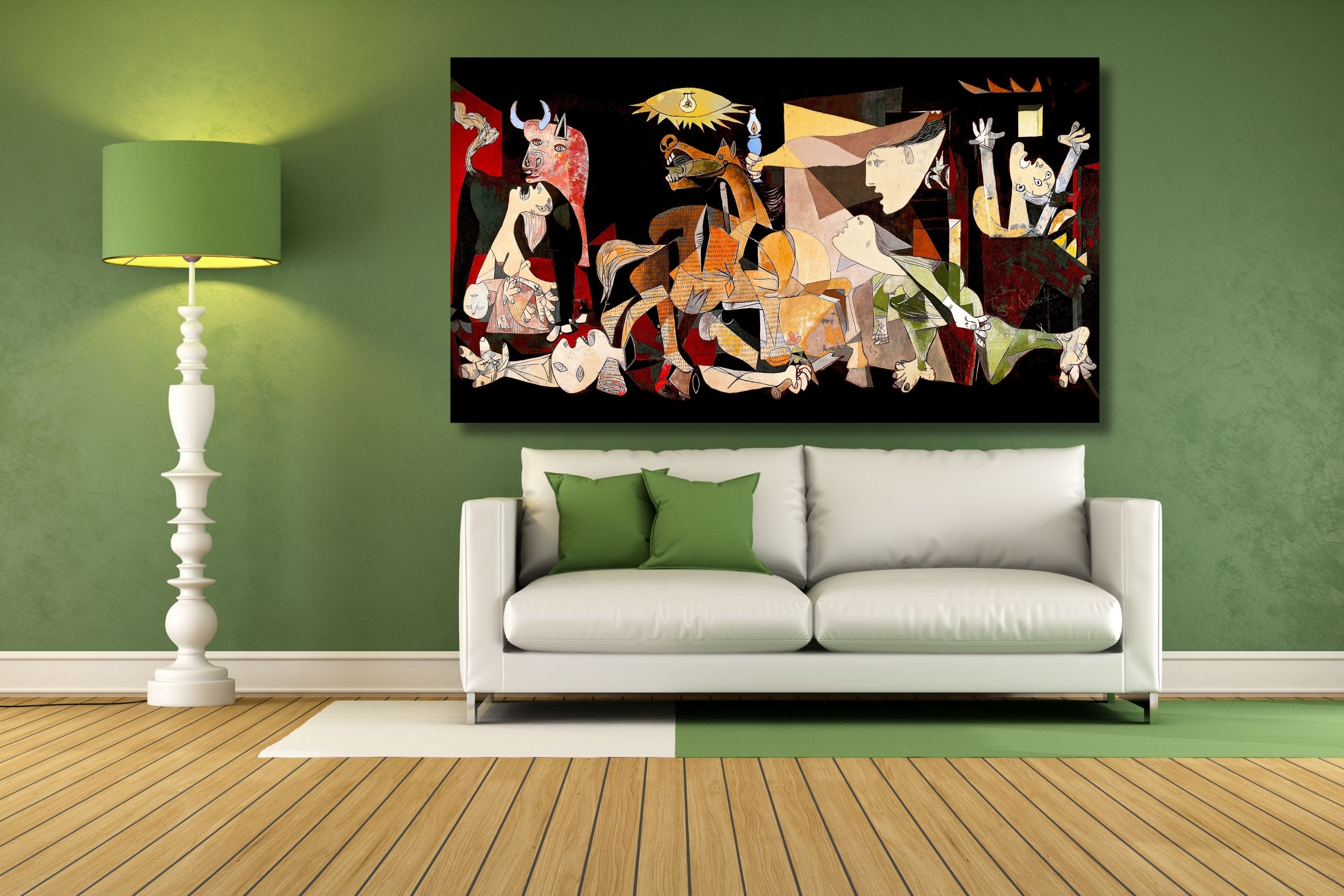 Affiche Art Pablo Picasso - Guernica 100x50cm
