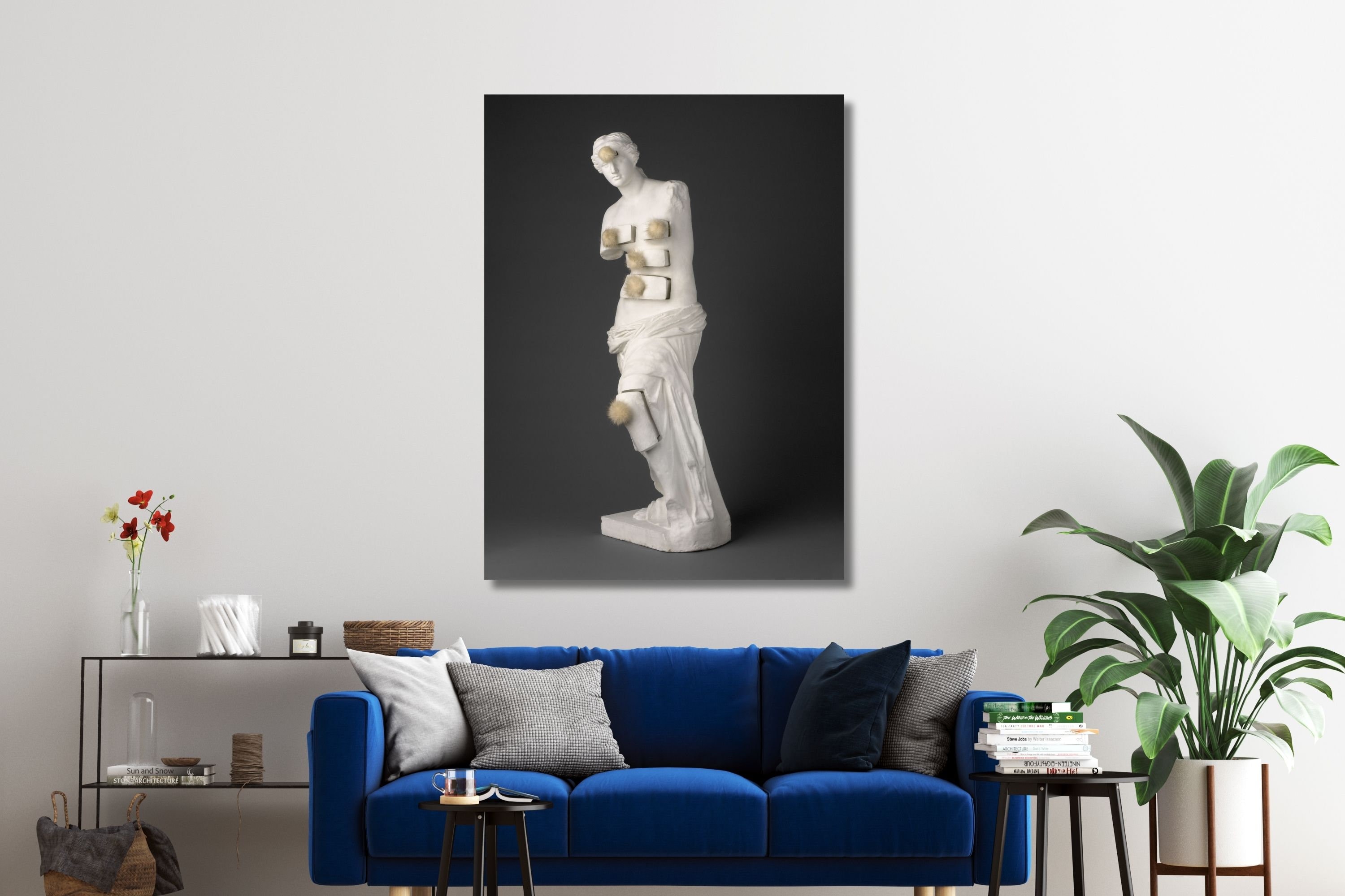 サルバドール・ダリ「ミロのヴィーナスと引き出し」キャンバスプリント