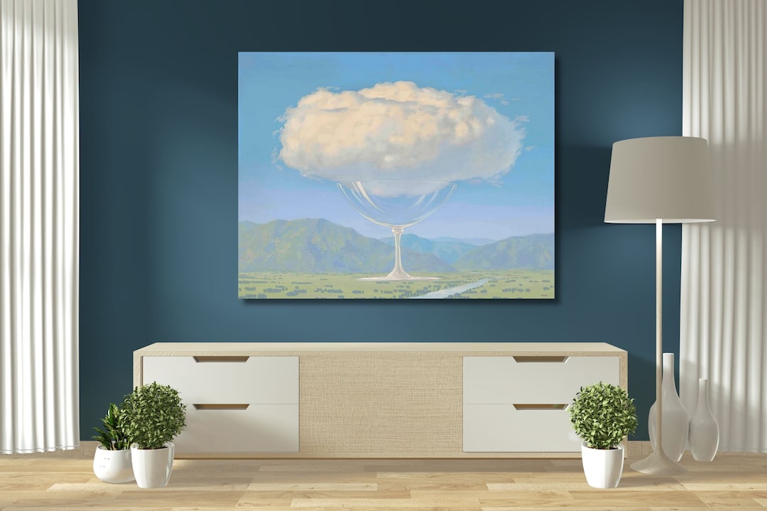 Rene Magritte the Heartstrings, 1960 Art Print, René Magritte Canvas ...