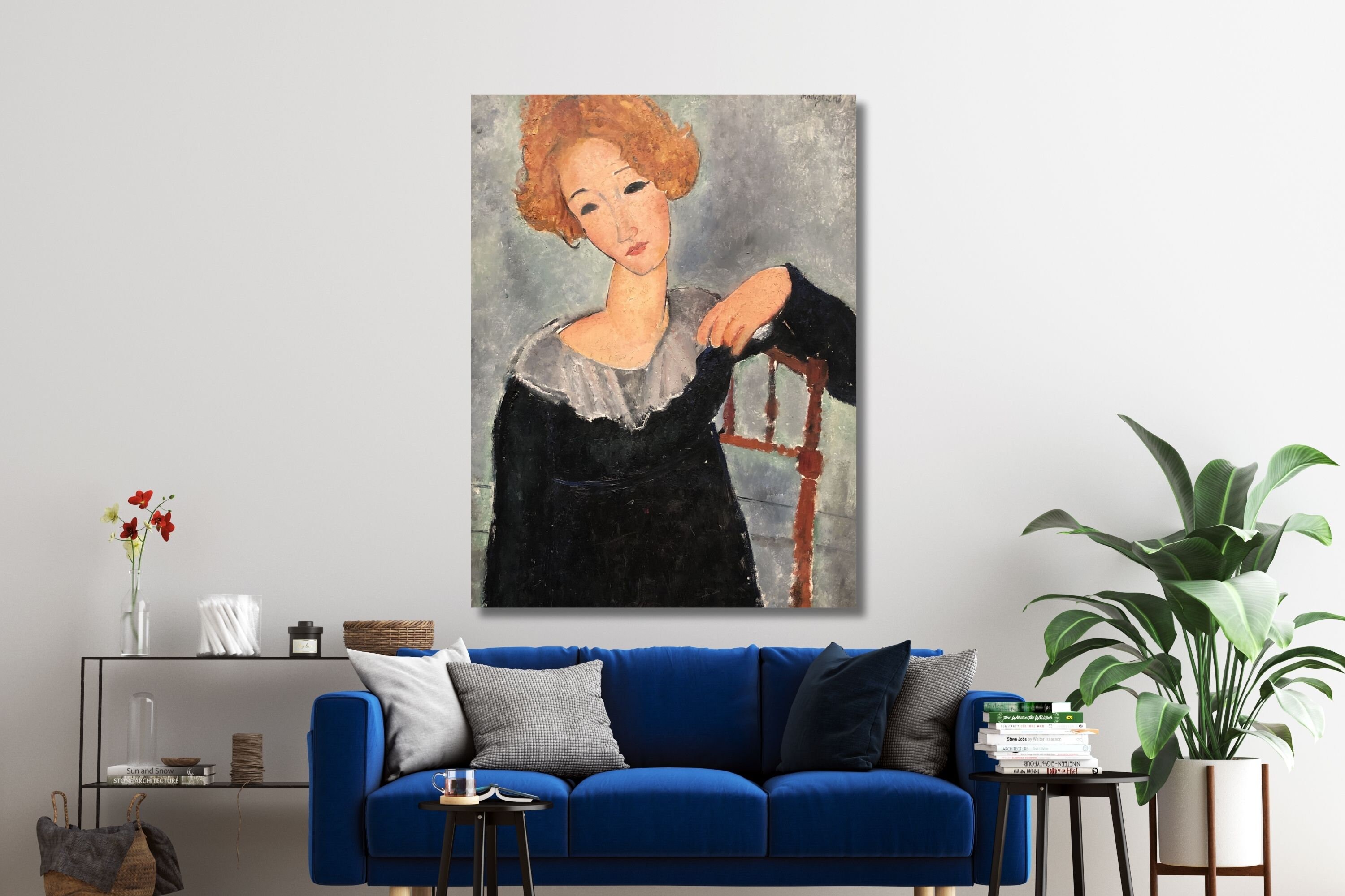 Amedeo Modigliani-woman With Red Hair - Etsy
