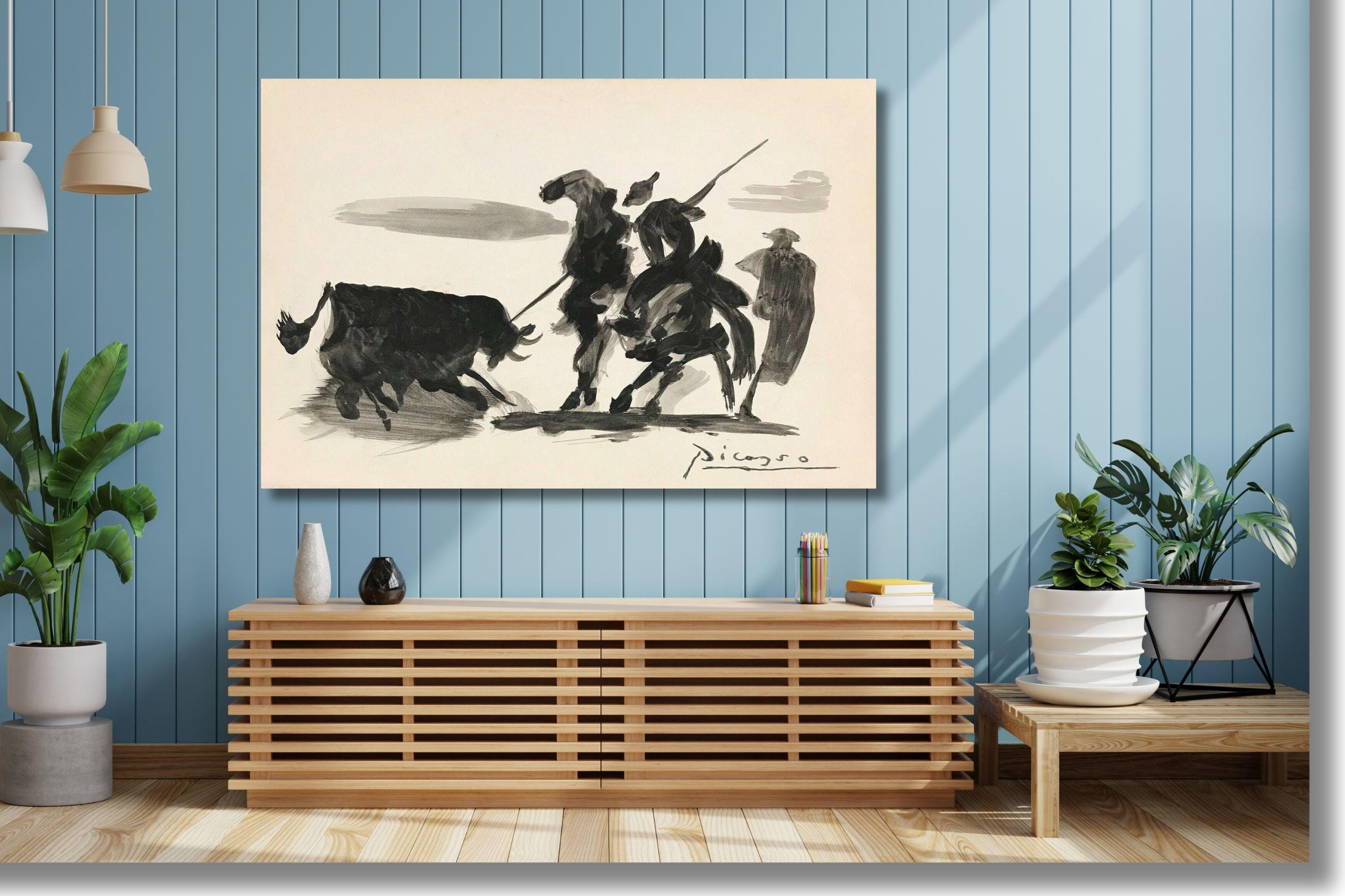 パブロ・ピカソ TOROS Y TOREROS キャンバスウォールアート