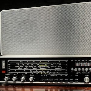 Radio Gaetz Form 77 dal design vintage con altoparlante originale