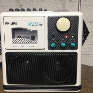 Philips Moving Sound - Cube D8080. 80s Boombox / Ghetto Blaster