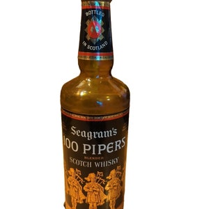 Seagram&#39;s 100 PIPERS ウイスキー 特級　シーグラム　パイパー 100パイパーズ ブレンデッドスコッチ シーグラム 量り売り専門