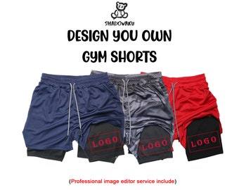 Custom Men's Gym Mesh compression Shorts with Pockets (Bulk orders)