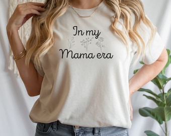 Mama Era, Gift for Mom, Funny Mom Shirt, In My Mama Era, Comfort Colors Concert Shirt, Retro Concert Tee, Concert Shirt for Mom, Fun Mom
