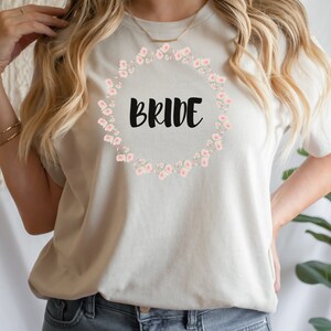 Bride Shirt, Bride to Be, Engagement Shirt, Honeymoon Shirt, Bridal Gift, Wedding Tee, Bridal Shower Gift, Bride Tshirt, Future Mrs