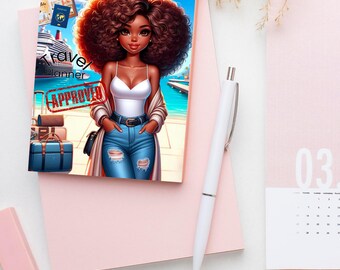 Editable Canva Travel Planner Template | Printable Trip Organizer (Digital Download)