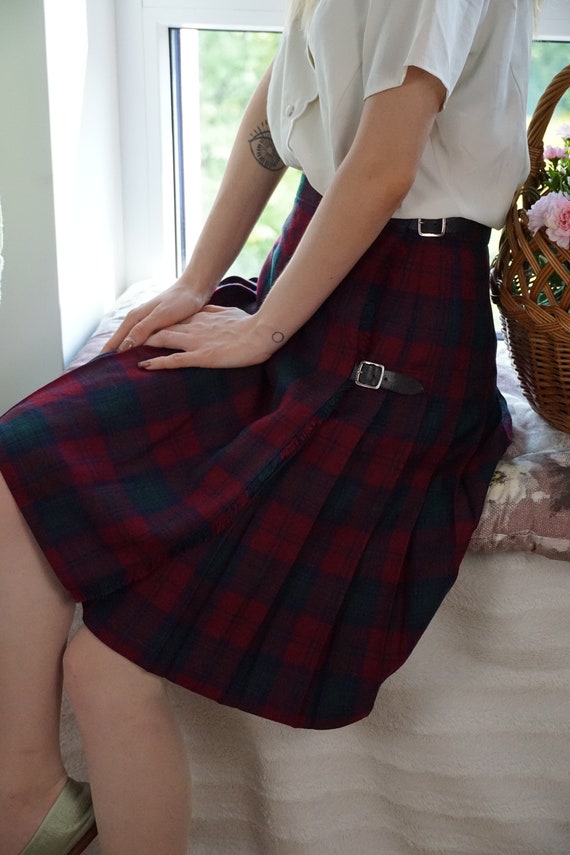 Japan Style Pleated School Uniform High Waist Skirt S… Gem