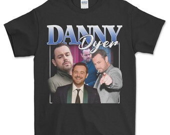 DANNY DYER Vintage Shirt, Homage Tshirt, Fan Tees, Retro 90s T-shirt Fan Art the business football factory top