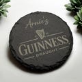 Guinness Personalised Slate Coaster | Guinness | Beer | Present | Gift | Birthday | Family | Friend | Alcohol | Coaster | Colleague