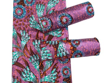 Tissu africain Wax d'Ankara : coton bio vif, couture et artisanat
