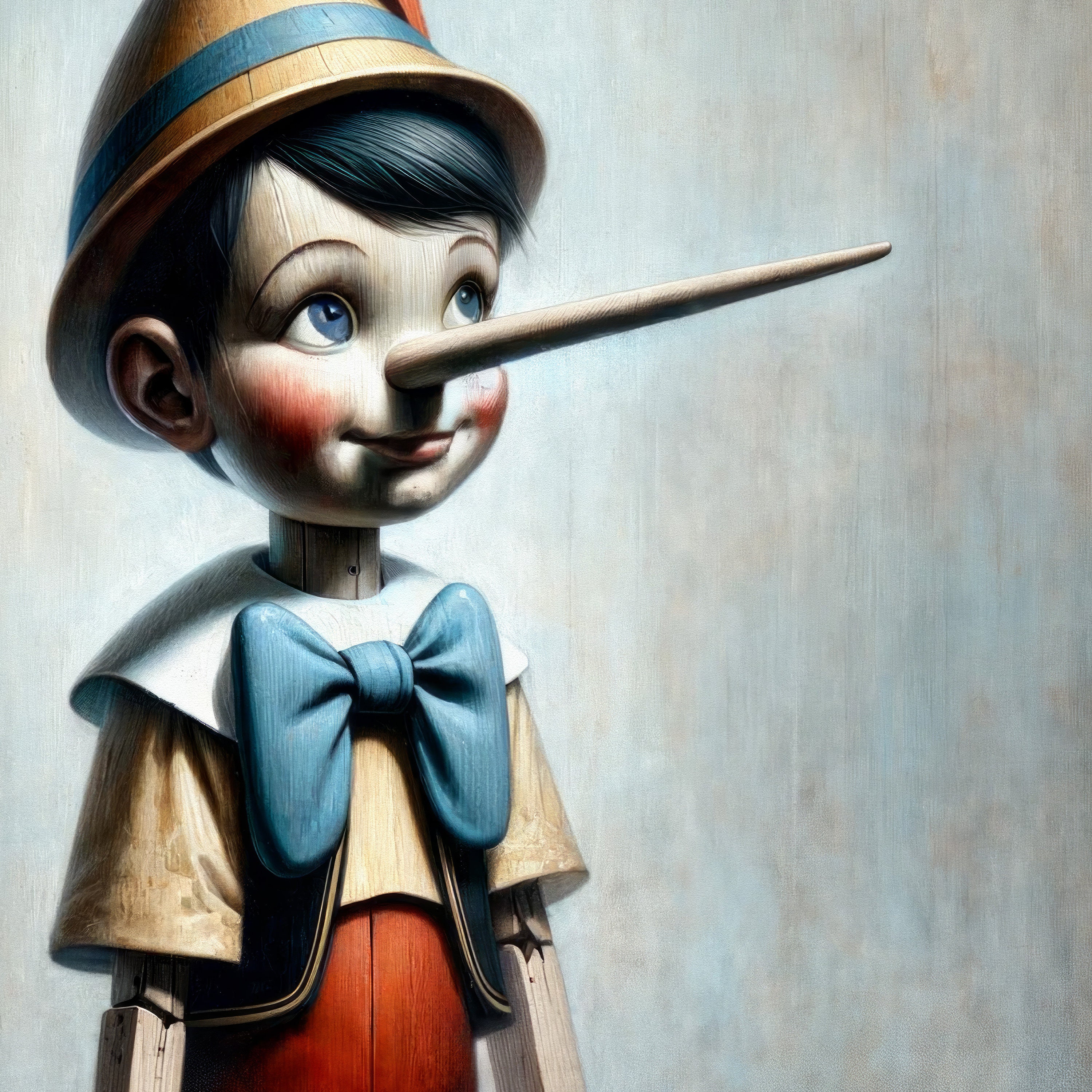 PRINTABLE | Classic Pinocchio Art - the Puppet With a Growing Nose ...
