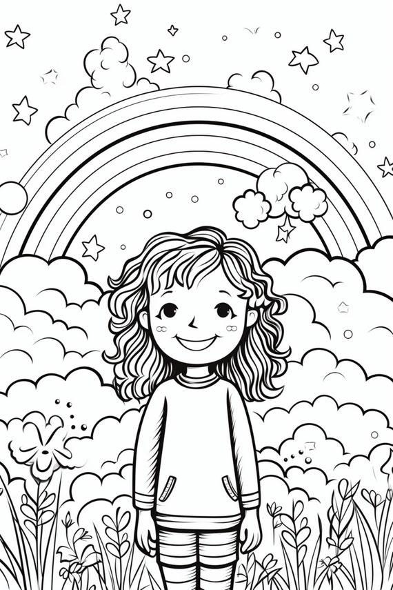 Rainbow Hiigh Coloring Book For Kids: Large Coloring Book With 30+ High  Quality Arts, Big Easy Coloring Books For Kids Ages 2-4 4-8 8-12 Boys Girls  Adults, Birthday Mothers Day Gifts by Color Joy