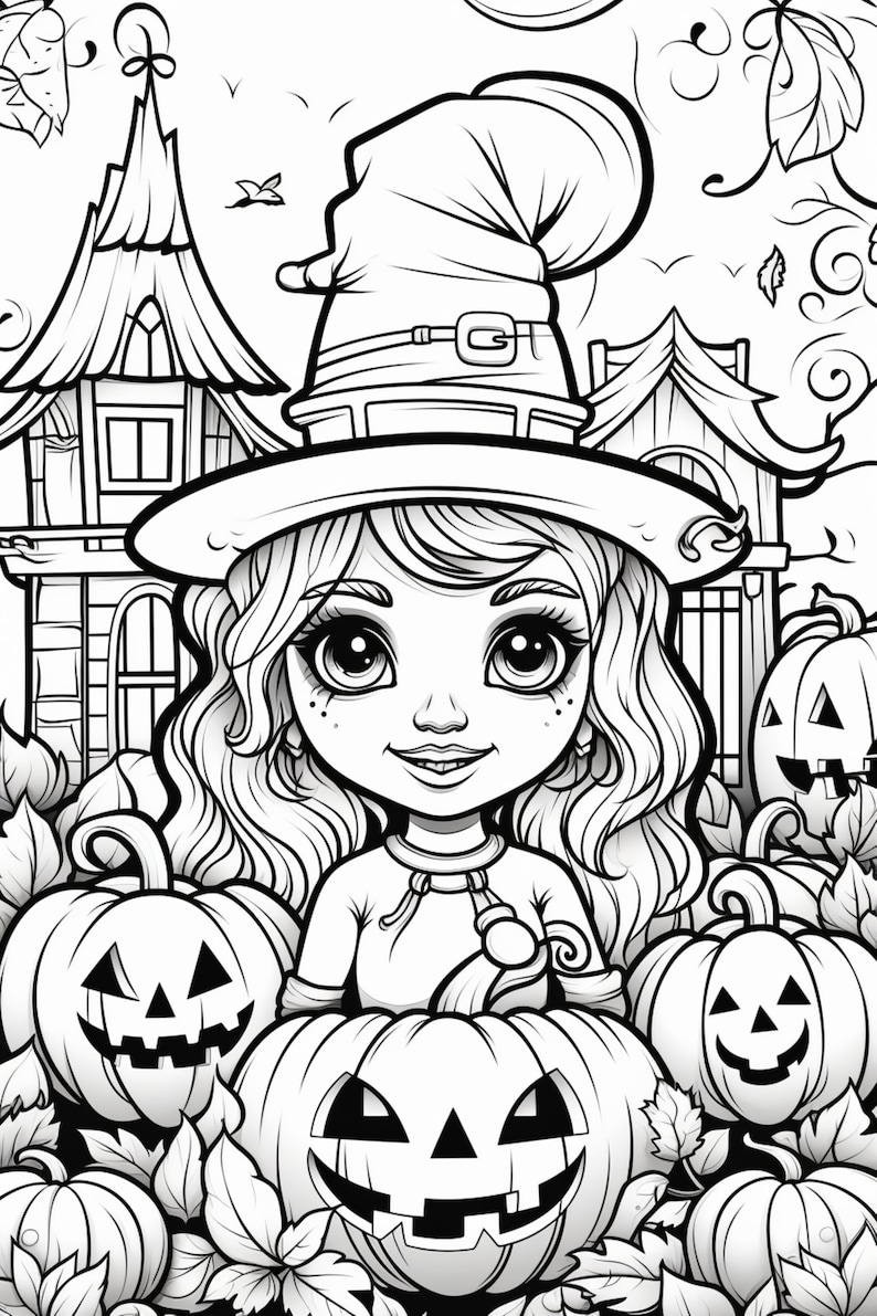 Halloween 15 Coloring Pages 5 - Il 794xN.5397642431 Okbg
