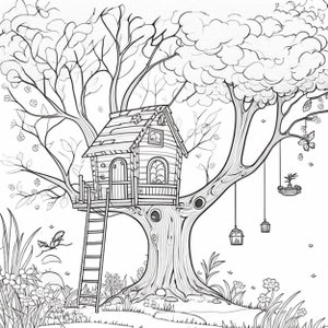 Treehouse 2- Coloring pages (5)