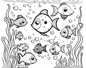 Fish 1- Coloring pages (5)