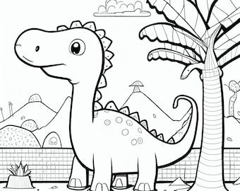 Dinosaur 3- Coloring pages (4)