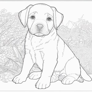Dogs 1- Coloring pages (5)