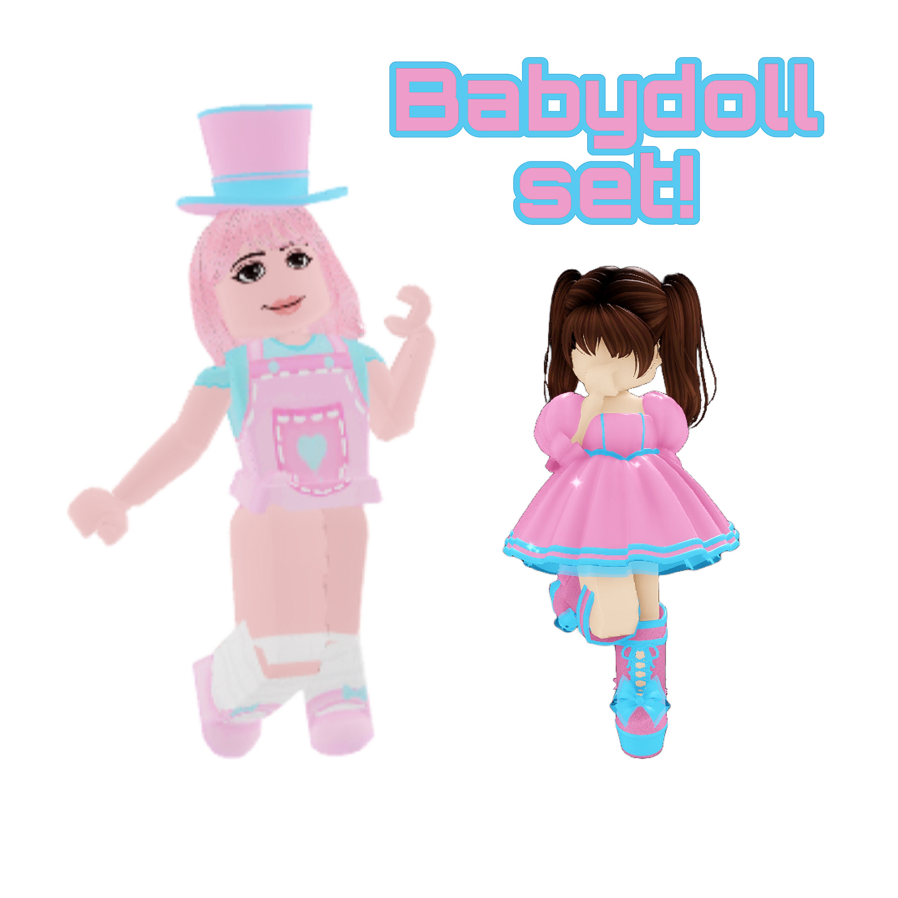 Babydoll Set Royale High Read Description Etsy