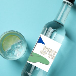 Best Shot of the Day, Printable, Digital, Editable, Custom Label, Party Favor, Instant Download