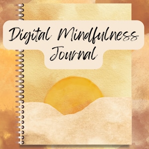 Digitales Achtsamkeit & Dankbarkeit Journal