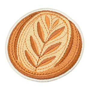 Sourdough Bread Embroidered Patch | Bread Loaf Iron On Patch | Baker Gift | Baking Patch | Sourdough Lover Gift | Foodie Patch