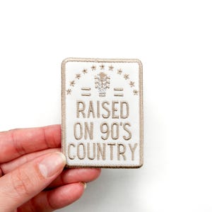 Rahened on 90er Jahre Country Aufnäher, Trucker Hat Bar, Country Music, Musikliebhaber, Western, Rodeo Patch, Country Music Vibes