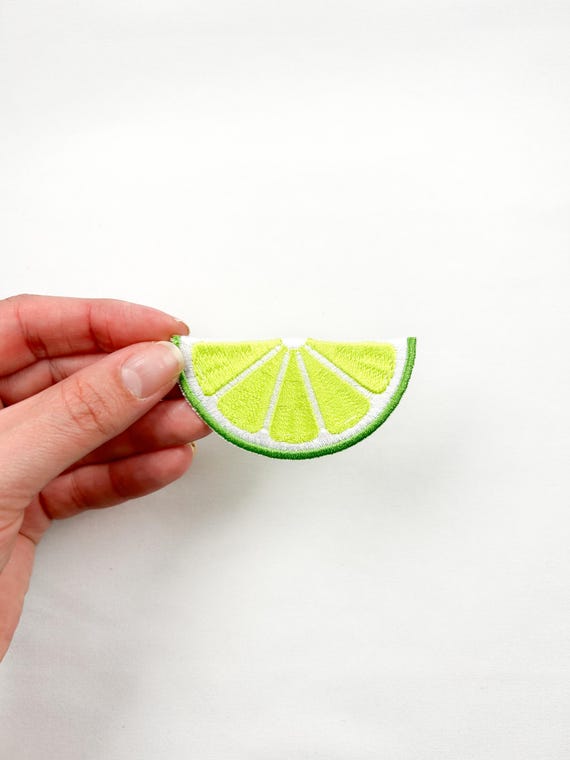 Lime Iron-On Patch for Jackets, Bags, Caps, Funny Bar Lovers, Bar Hoppers, Summer, Mexico, Cancun, Happy Hour, Tequila lover, Bachelorette