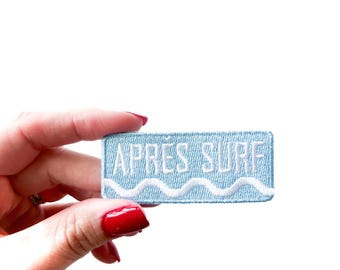 Toppa Termoadesiva Con Teschio Surfer – Scheletro Con Tavola Da Surf – Da Stirare O Cucire – Blu