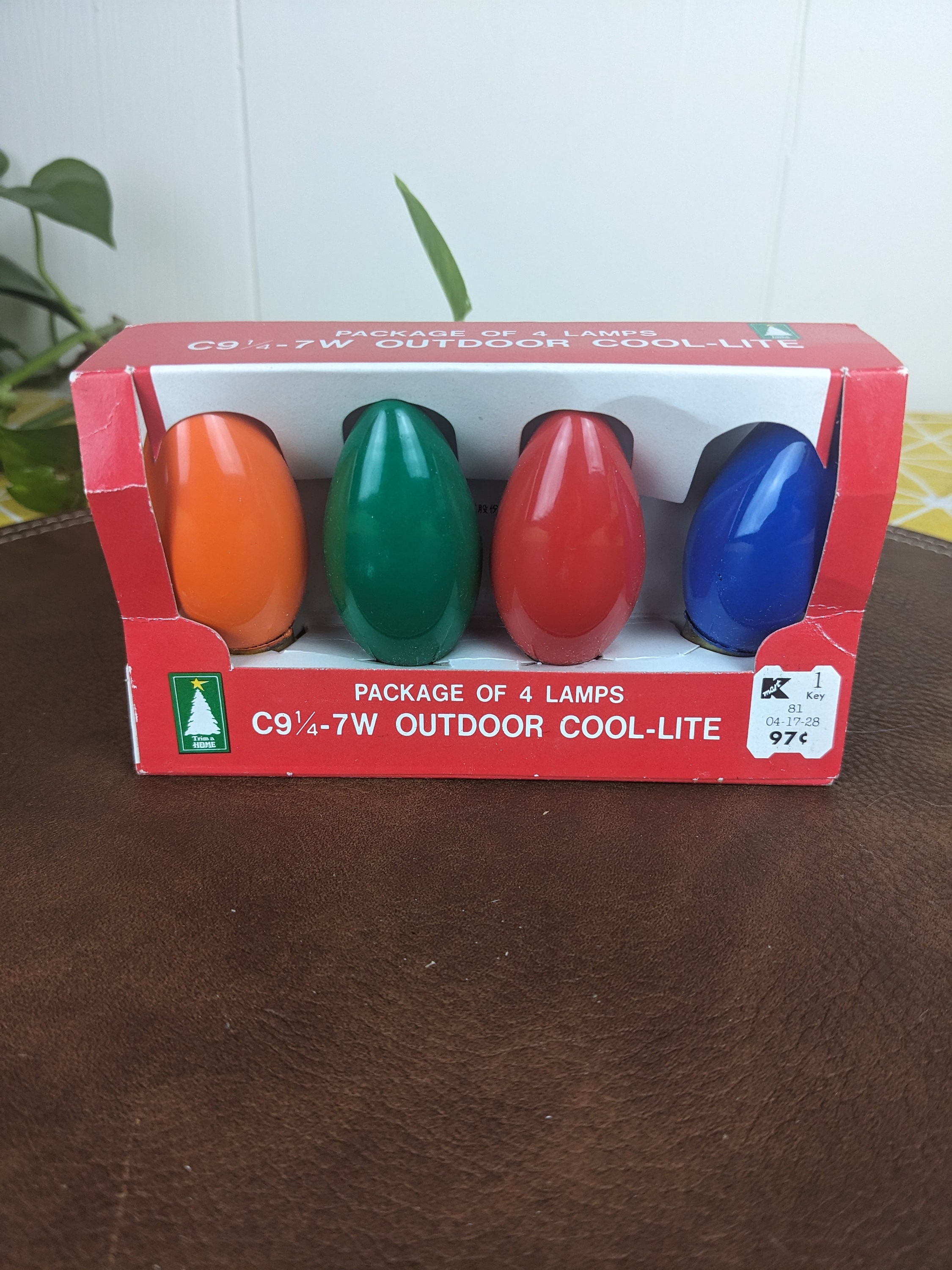 Vintage NOS Lot of 9 Packs of 4 Replacement Christmas Bulbs Assorted ...