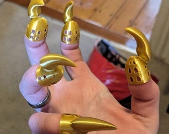 Slip-on Finger claws for fursuit