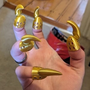 FREE USA SHIP! Slip-on Finger claws for fursuit