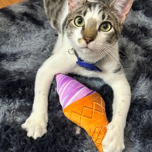 Katzenspielzeug Eistüte Kicker Katzenspielzeug
