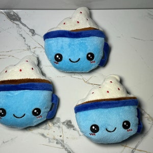 Christmas holiday cup of hot chocolate cat toy cat kicker catnip cat toy