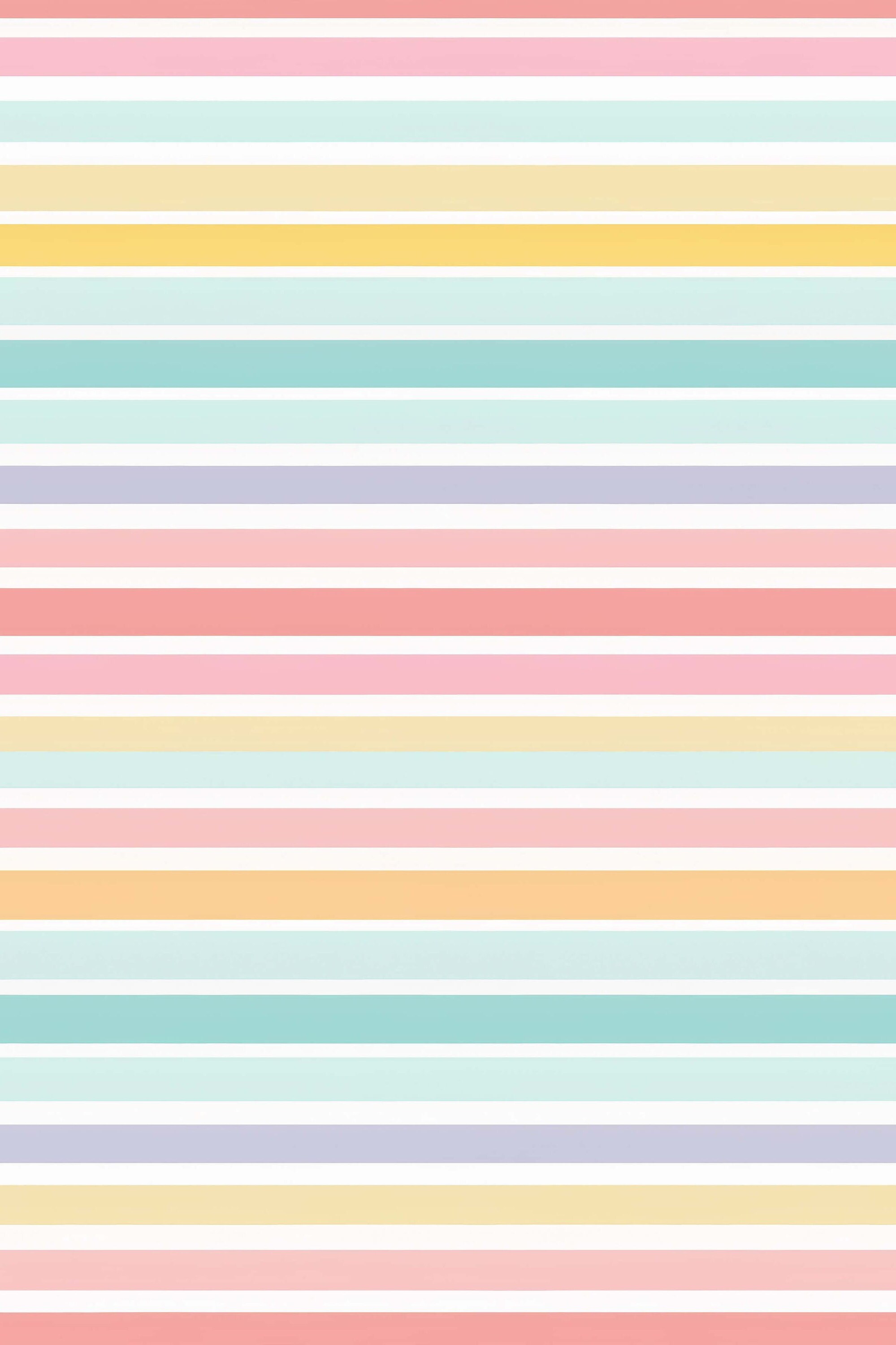 Colorful Pastel Stripe Seamless Digital Paper Pack - Etsy