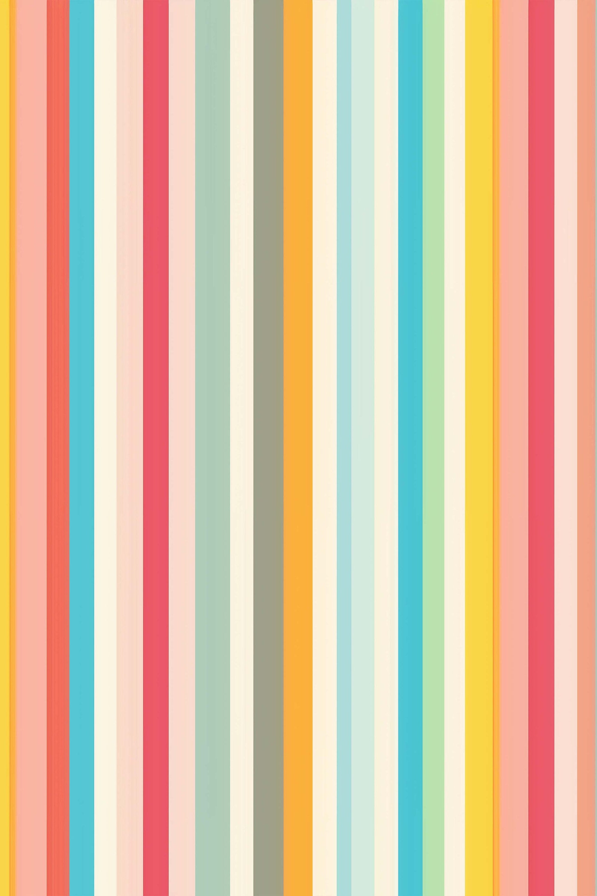 Colorful Pastel Stripe Seamless Digital Paper Pack - Etsy
