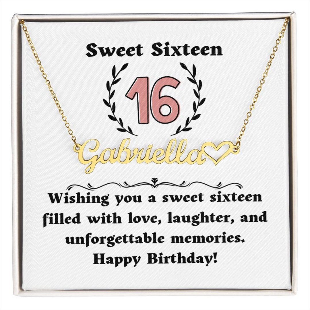Sweet Sixteen Gift / Gift for Daughter / Sweet Sixteen Etsy