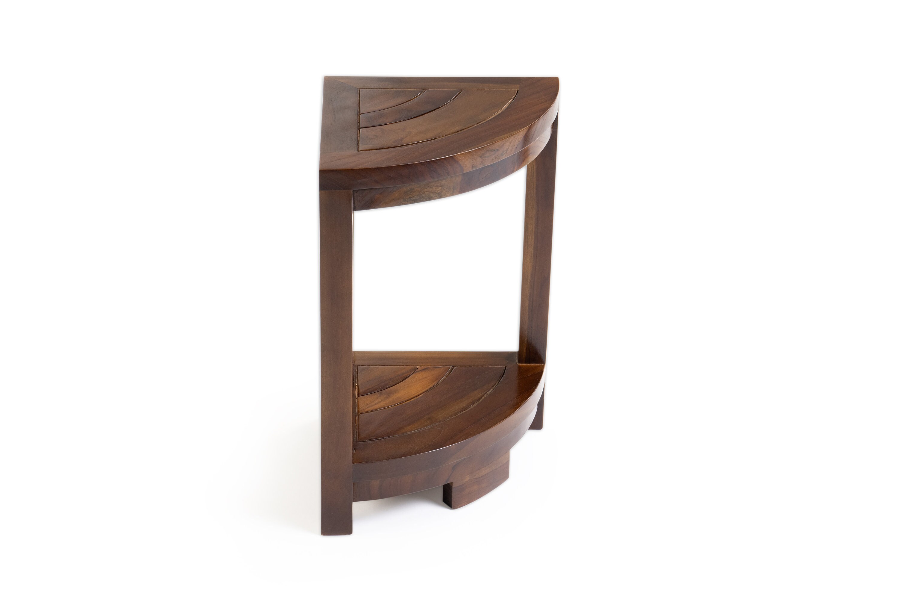 Ocean Goodsteak Shower Corner Bench With Storage Shelf Wood Etsy