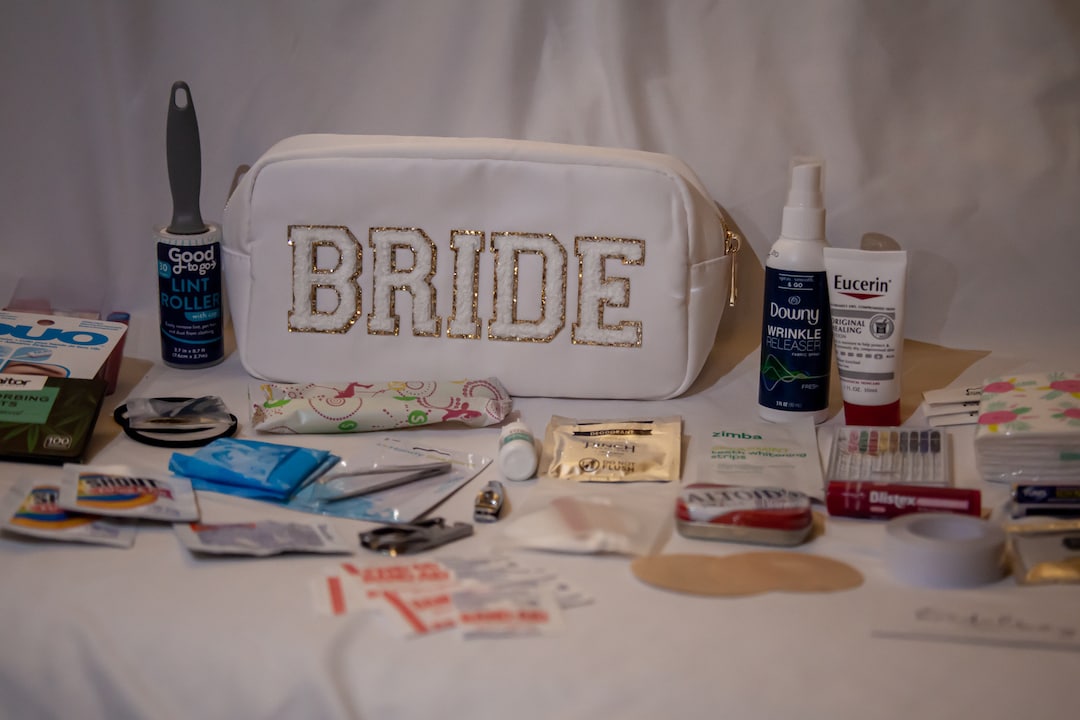 The Bridal Bag Wedding Day Emergency Kit Gift for Bride Bride Survival Kit Bridal Shower Gift