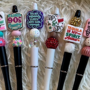 Funny Snarky Sarcastic Beaded Pen / Gift