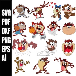 Tasmanian devil svg , Tasmanian devil png , Tasmanian devil basketball Cartoon Png, Cartoon Cut file, Tazmanian Devil tasmanian clipart,svg