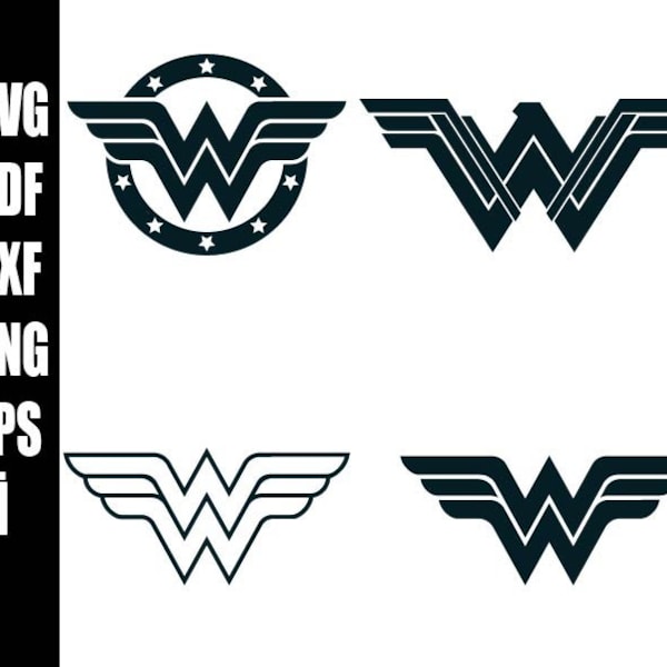 Superhero Icon , Superhero Icon SVG , Super women Print , Woman Hero digital file,SVG/ Png/ Jpg/ Pdf