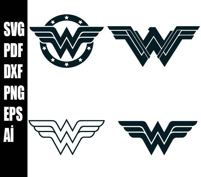 Superhero Icon , Superhero Icon SVG , Super Women Print , Woman Hero ...