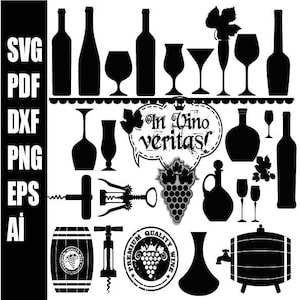 Wine svg bundle, Grape vine svg, dxf, png, jpg, Wine Bottle and Glass svg, Grapevine svg, Drinking wine svg, Wine lover svg wine svg png dxf