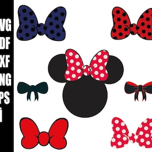 Bow SVG, Bow Tie SVG, Bow PNG Bow Clipart, Bow Silhouette,Cartoon Bows Svg png ai dxf pdf dxf
