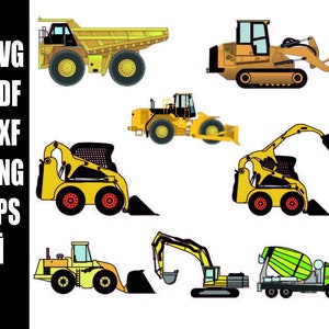 Excavator Svg, Excavator Clipart, Excavator Cricut Excavator SVG , Construction SVG , Excavator clipart , Excavator Cut File , Excavator svg